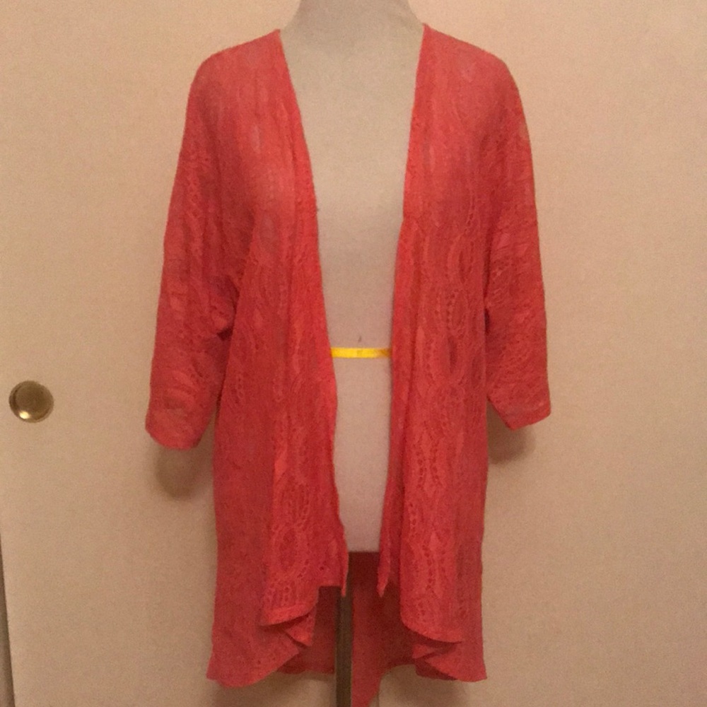Lace cover-up